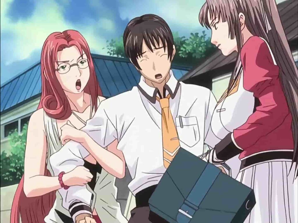 Cleavage - best milf hentai anime